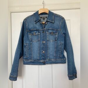 New Joe Fresh denim jean jacket, size M